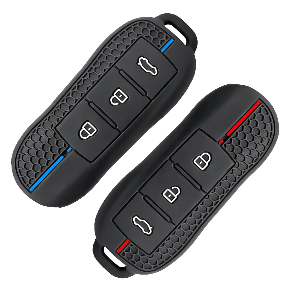 Silicone Car Key Cover Key Case Accessories for Dongfeng Fengguang DFSK Glory 580 Fengon Ix5 Ix7 Seres 3 5 Sf5 2021 2022