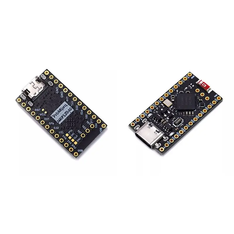 B27B NRF52840 Development Board 2Pcs For Nano V2.0 Bluetooth Split Keyboard Charging Management NRF52840 Module