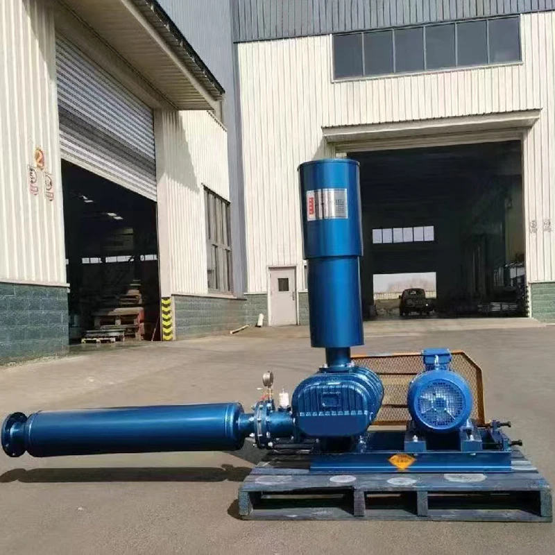 Factory Supply Sewage Treatment Vacuum Aeration Aquaculture Industrial Air Roots Blower