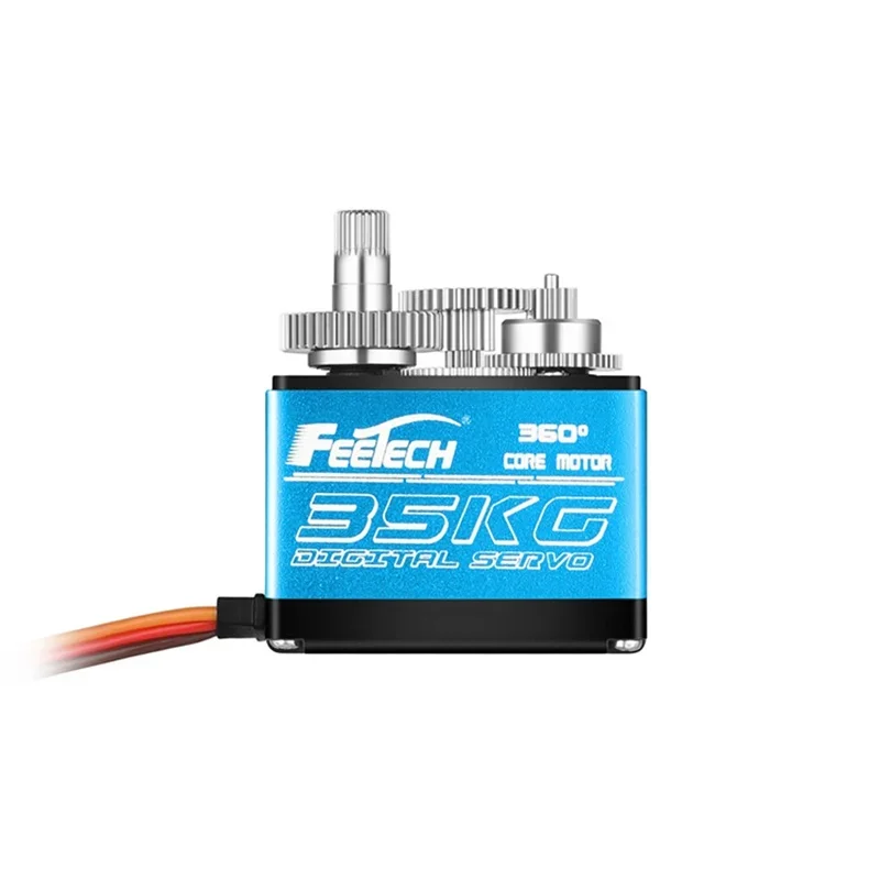 Feetech FT6325M FT6335M Cyfrowe serwo 7,4 V 25 kg. cm 35 kg. cm 360 Grad Magnetische Stahl Getriebe RC Servo Für RC Autos Flugzeug Q