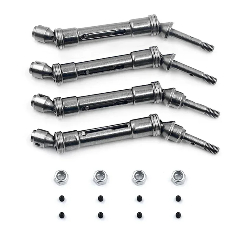 CVD Steel Front Rear Drive Shaft Assembly Heavy Duty Parts For Traxxas 1/10 Slash 4x4 Stampede VXL 2WD 6851R 6851X 6852R 6852X