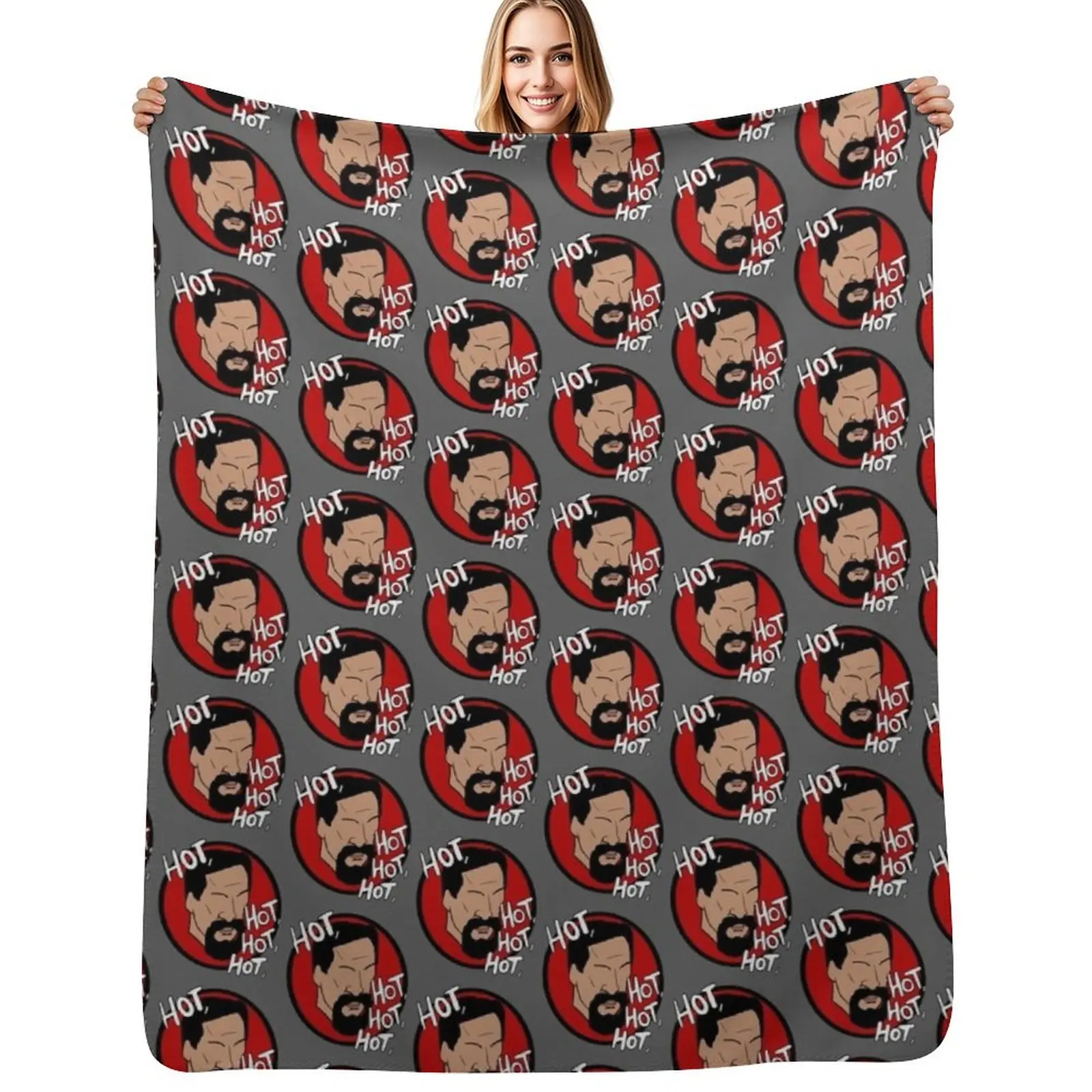 Community TV Darkest Timeline Evil Abed Throw Blanket Plaid on the sofa Winter beds Travel Tourist Hairys Plaid Blankets