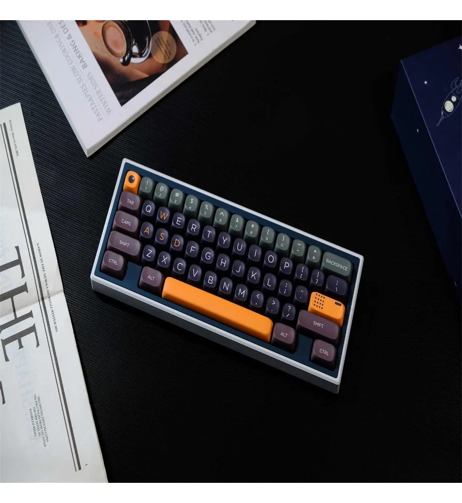 Keycap personalized sublimation process suitable for a variety of mechanical keyboards keycaps 126 keys PBT material MOA height