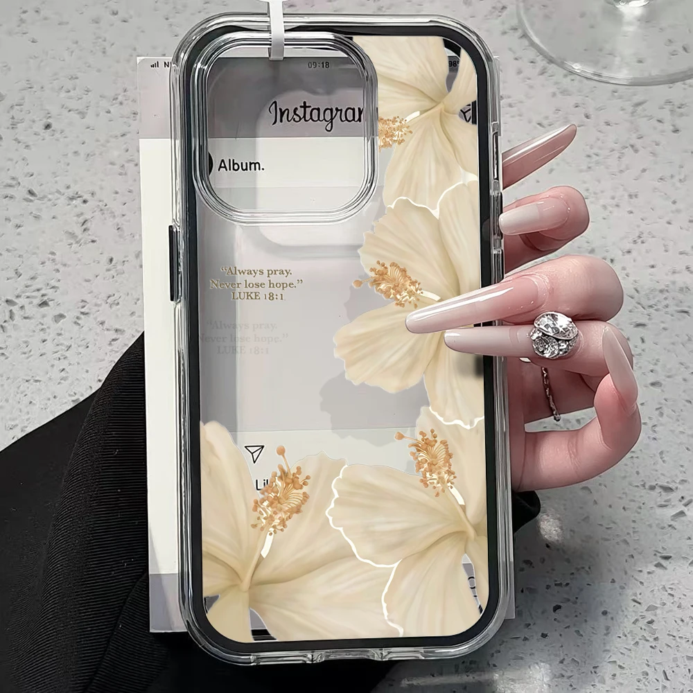 Hibiskusblüten-Bibel-Handyhülle für Samsung Galaxy S26 Ultra S25 S24 edge s22 s23 Plus FE A57 A54 A55 A16 A35 A36 A37 5G Cover – Detail 2