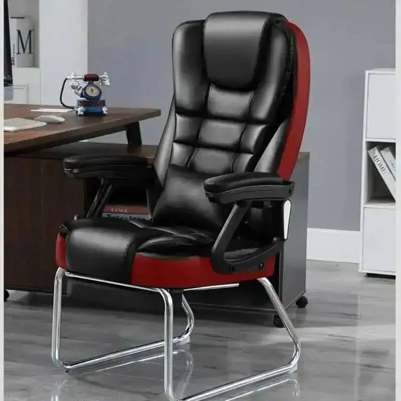 

Ergonomic Office Chair Comfortable Home Computer Boss Recliner Office Chair Work Arm Silla Oficina Living Room Furnitures QF50BG