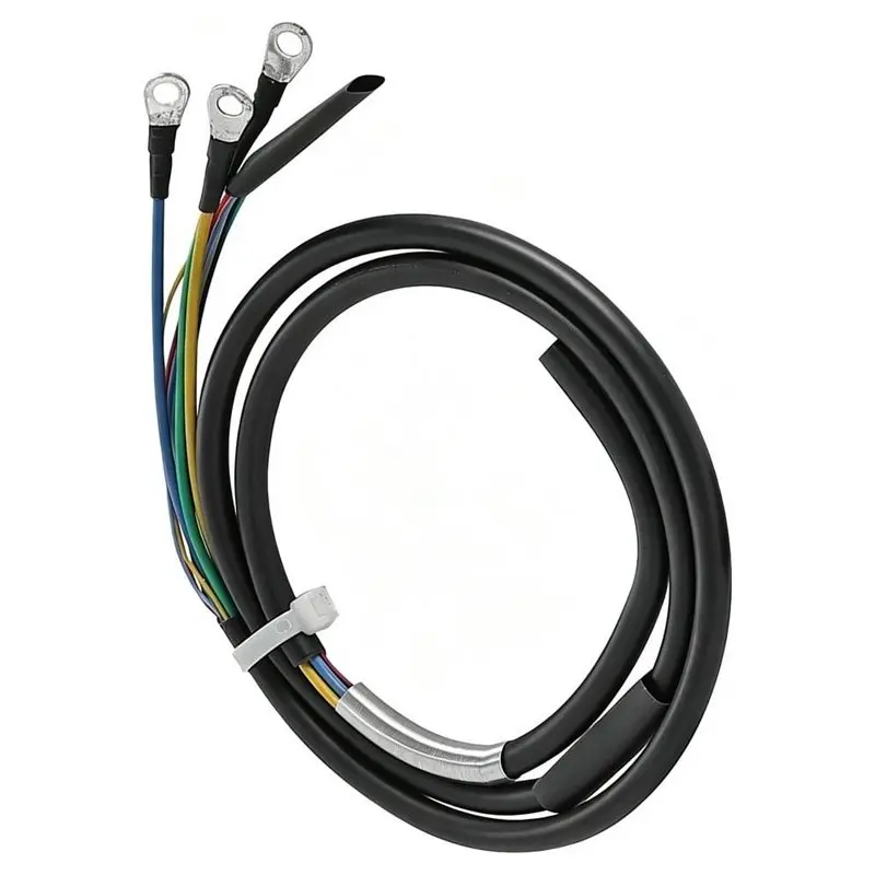 ABFU-2Mm²/2.5Mm² Motor Cable Brushless DC Motor Hall+Phase Wire Hall Sensor Wire For 1000/800W Motor For E-Bicycle 2Mm²