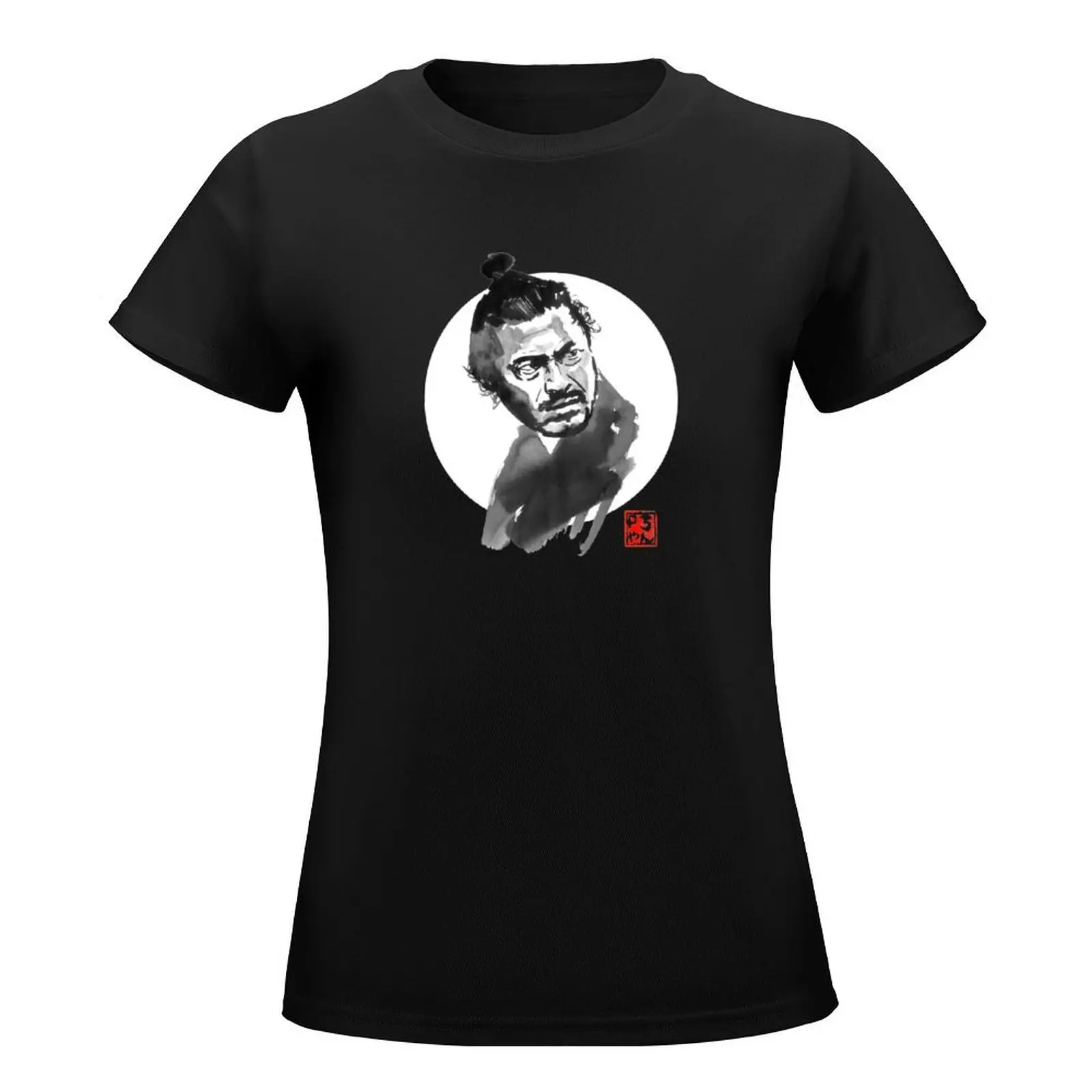 toshiro mifune forB T-Shirt hippie clothes summer tops summer clothes t-shirt dress for Women plus size sexy