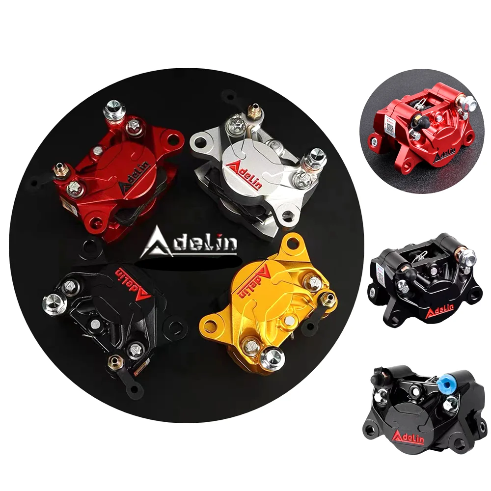 

Adelin 84 мм ADL-17 Мотоцикл E-Bike Racing 34 мм Поршневой тормозной суппорт для Honda Suzuki Kawasaki Ducati Yamaha RSZ M3 NIU Ninebot