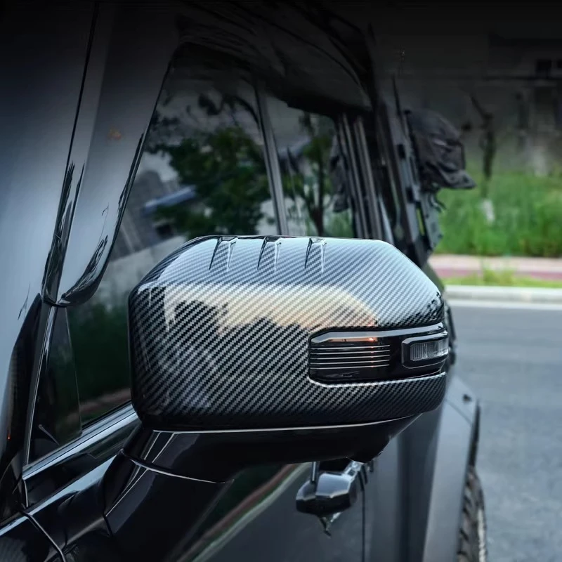 

For 2026 Jetour Traveler T2 Black Warrior Style Side Mirror Cover Rearview Mirror Cap Protector Modified