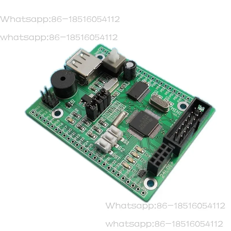 MSP430F149 Microcontroller Minimum System Board Core Board Development Board with BSL Downloader and USB Cable