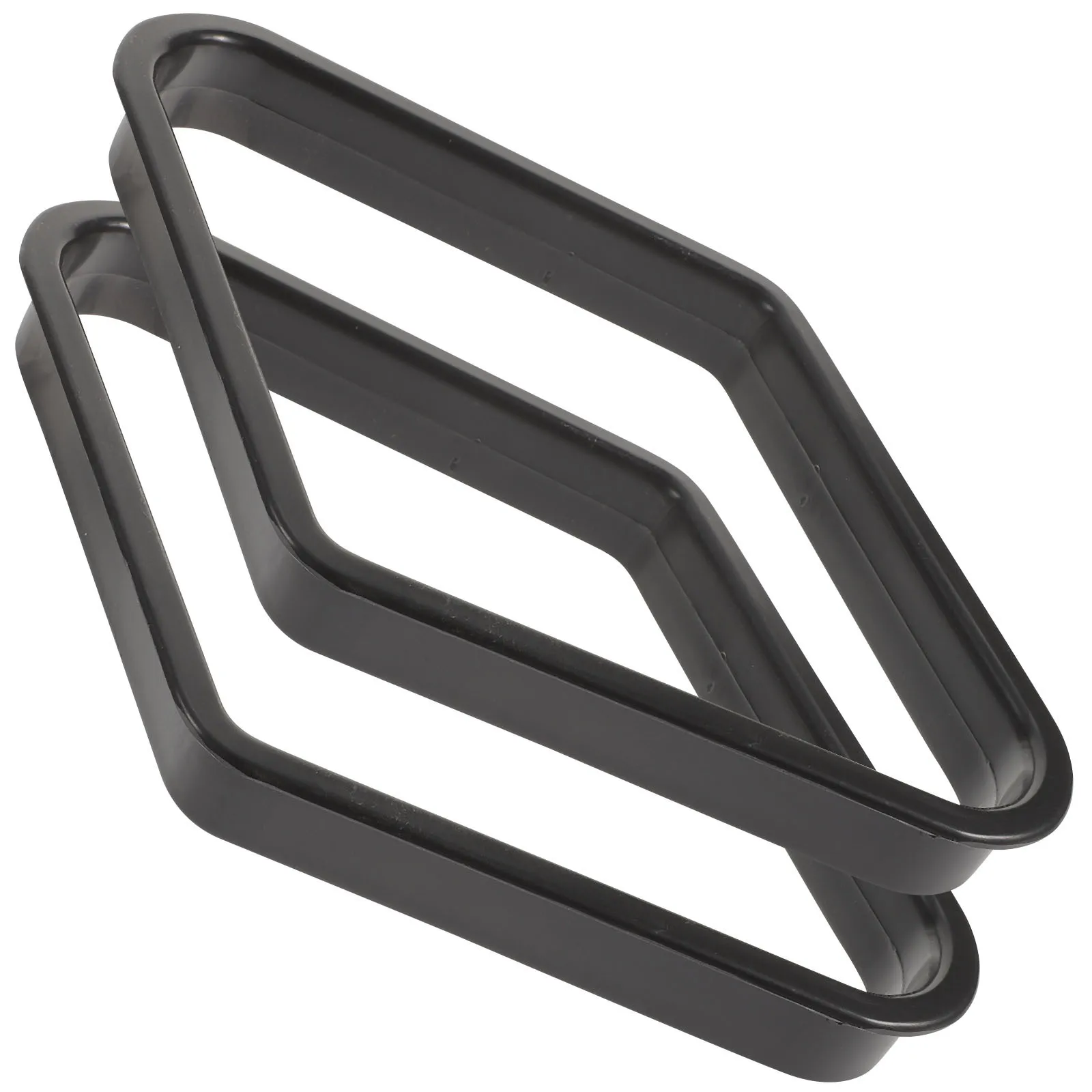 

2Pcs Billiard Ball Rack Solid Material Pool Table Organizer 9-Ball Holder Perfect for Game Room Home Billiard Supply