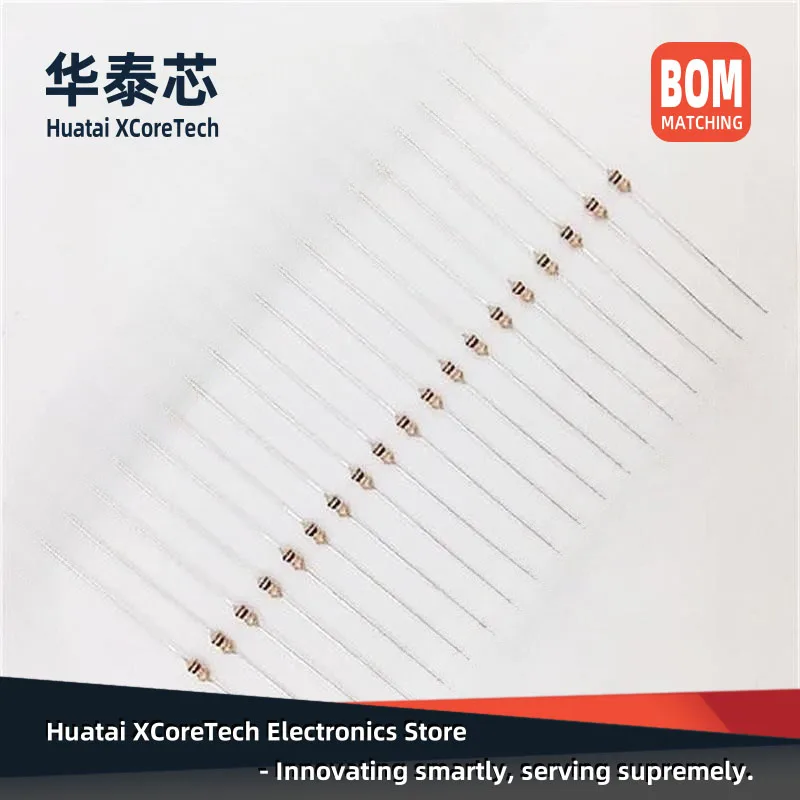 50PCS DIP Carbon Film Color Ring Resistor 1/6W,1/8W(0.125W) ±5% 1.8K 2K 2.2K 2.4K 2.7K 3K 3.3K 3.6K 3.9K 4.3K 4.7K 5.1K 5.6K