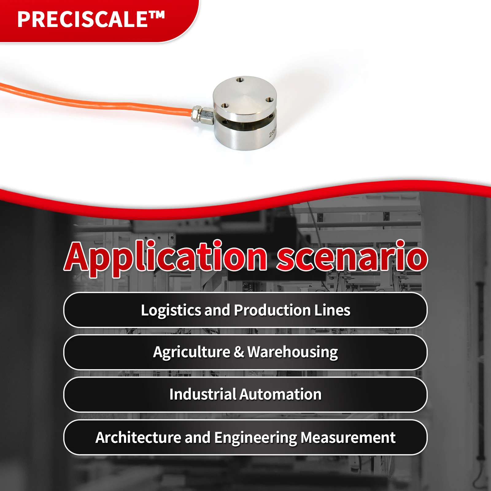 Micro Load Cell Sensor with Indicator Display,Outside diameter 25,Test Pressure and Compressive Force,160*80mm,Peak/Valley Lock
