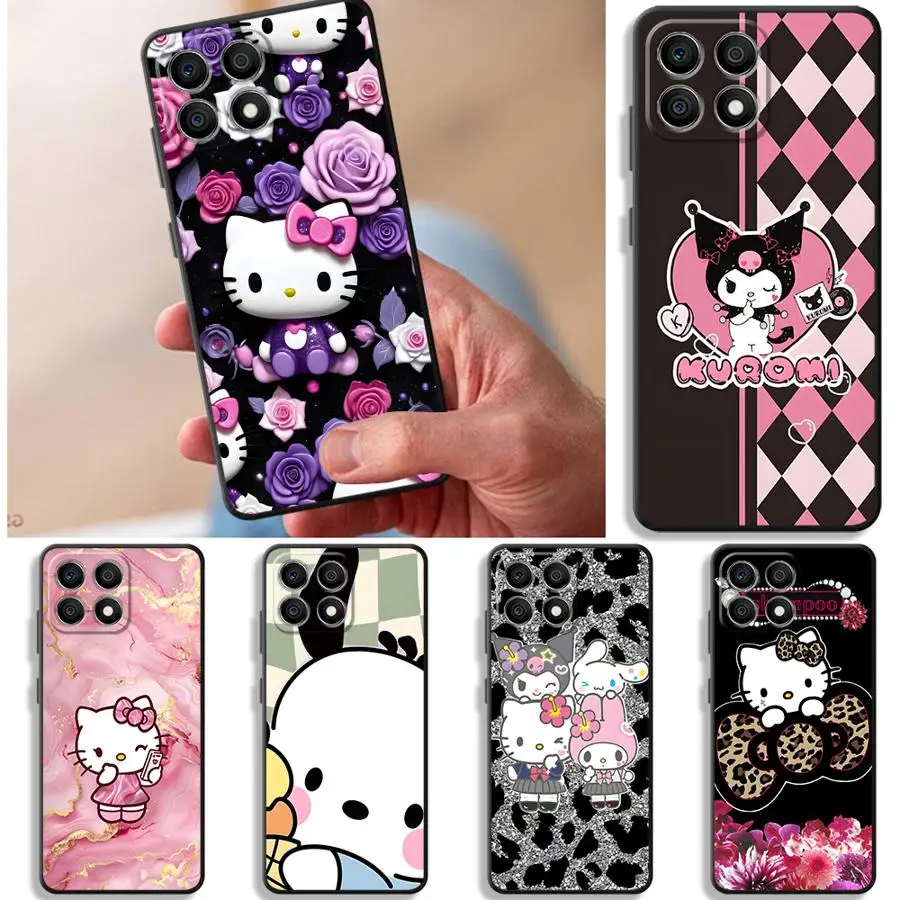 Lindo bebé Hello Kitty funda suave para teléfono para Huawei P20 Lite 2018 P20 P40 Lite P30 P20 Pro P Smart 2019