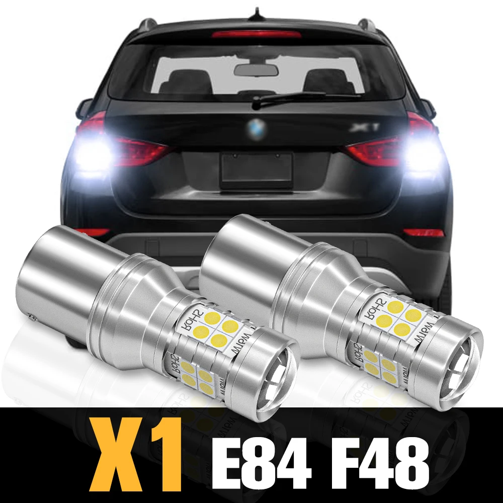 

2pcs Canbus LED Reverse Light Backup Lamp Accessories For BMW X1 E84 F48 2009 2010 2011 2012 2013 2014 2015 2016 2017 2018