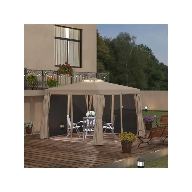 

Party Tent - Outdoor Canopy Shelter for Events and Gatherings, Waterproof Cover, Easy Setup, Ideal for Backyard BBQs, Weddings,