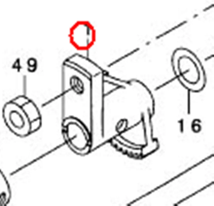 

Компоненты приводного вала крючка JUKI MOL-254, 141-03402, запасные части для промышленной швейной машины для генератора