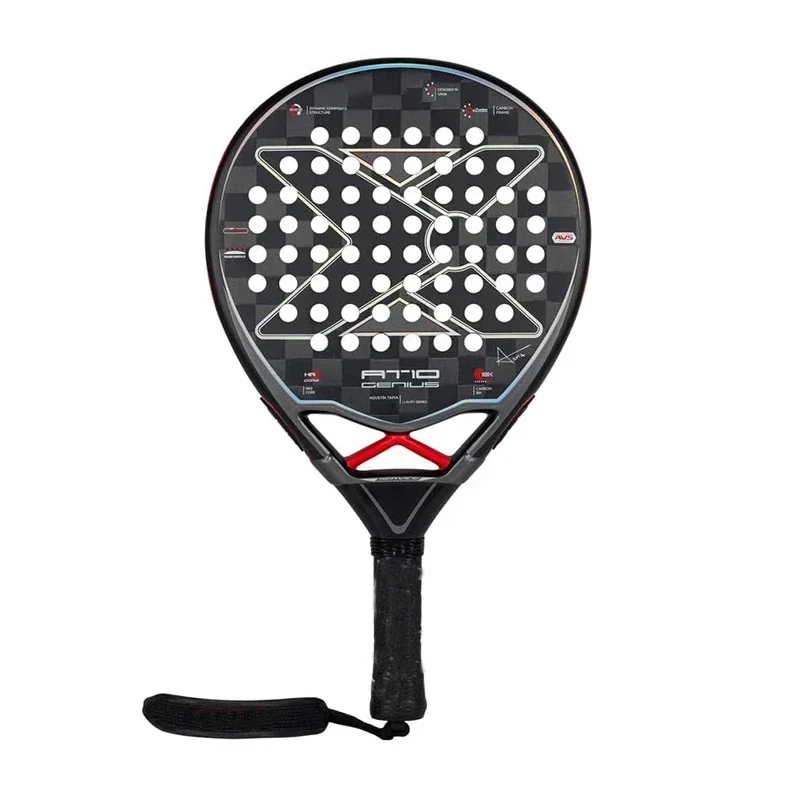 Professional Padel Tennis Racket, Soft Face, Carbon Fiber, Lightweight, Fashionable EVA Sports Equipment, High Quality,New