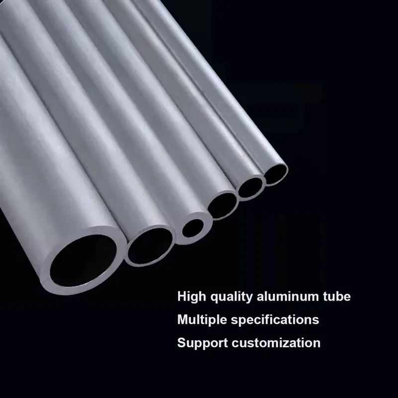 1PCS 500mm Aluminum Tube 6061 6063 / Round Hollow Bar OD 9~15mm Wall Thickness 0.5-5mm Machinable Pipe
