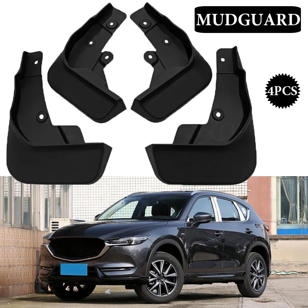 

New upgrade Mud Flaps For Mazda CX 5 CX5 2021- Splash Guards Fender MudFlaps Front Rear Mudguards Car Accessories