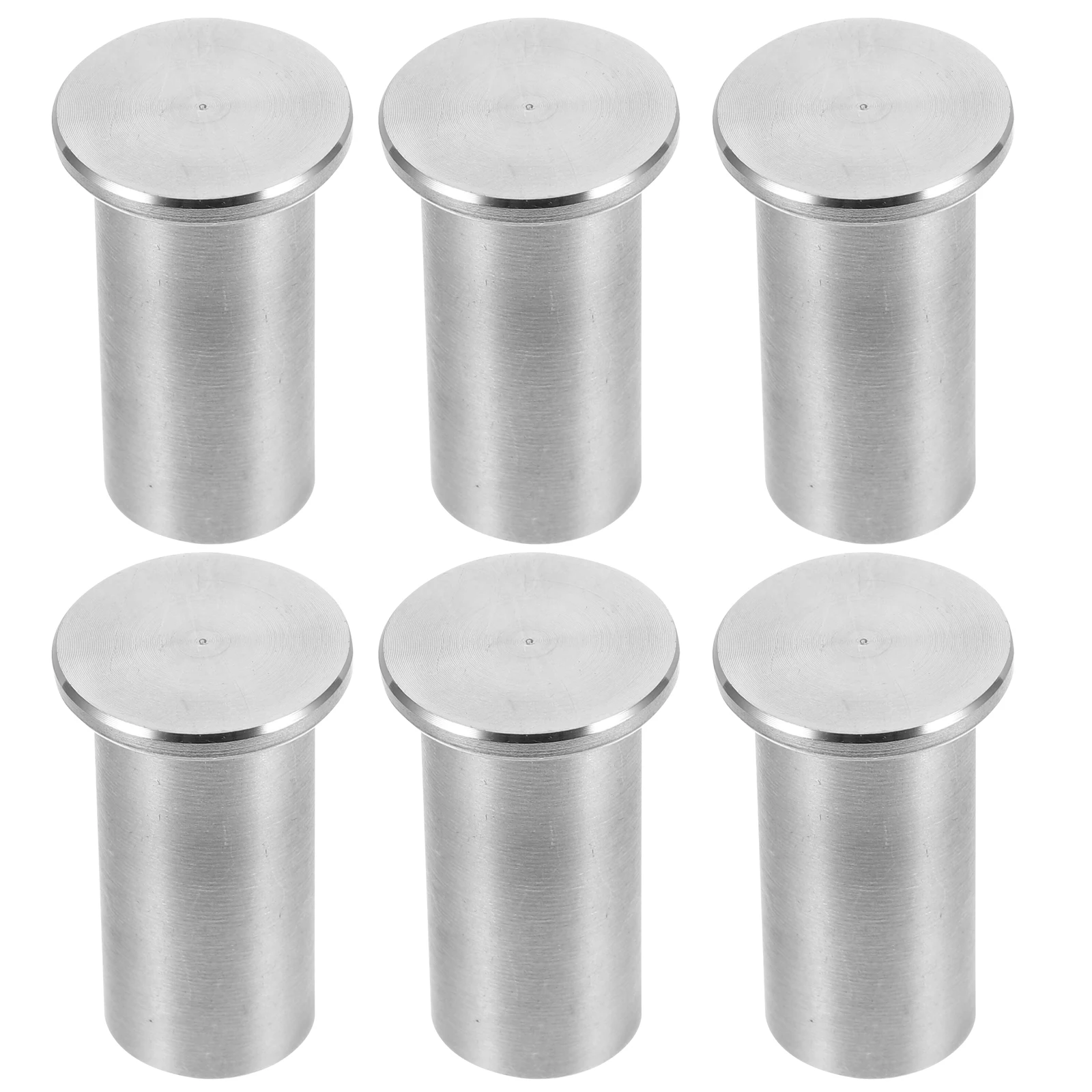 

6pcs Stainless Steel Single Hooks Durable 304 Grade Easy Installation Wall Mountable Hanger For Clothes Bags Hats Home Office