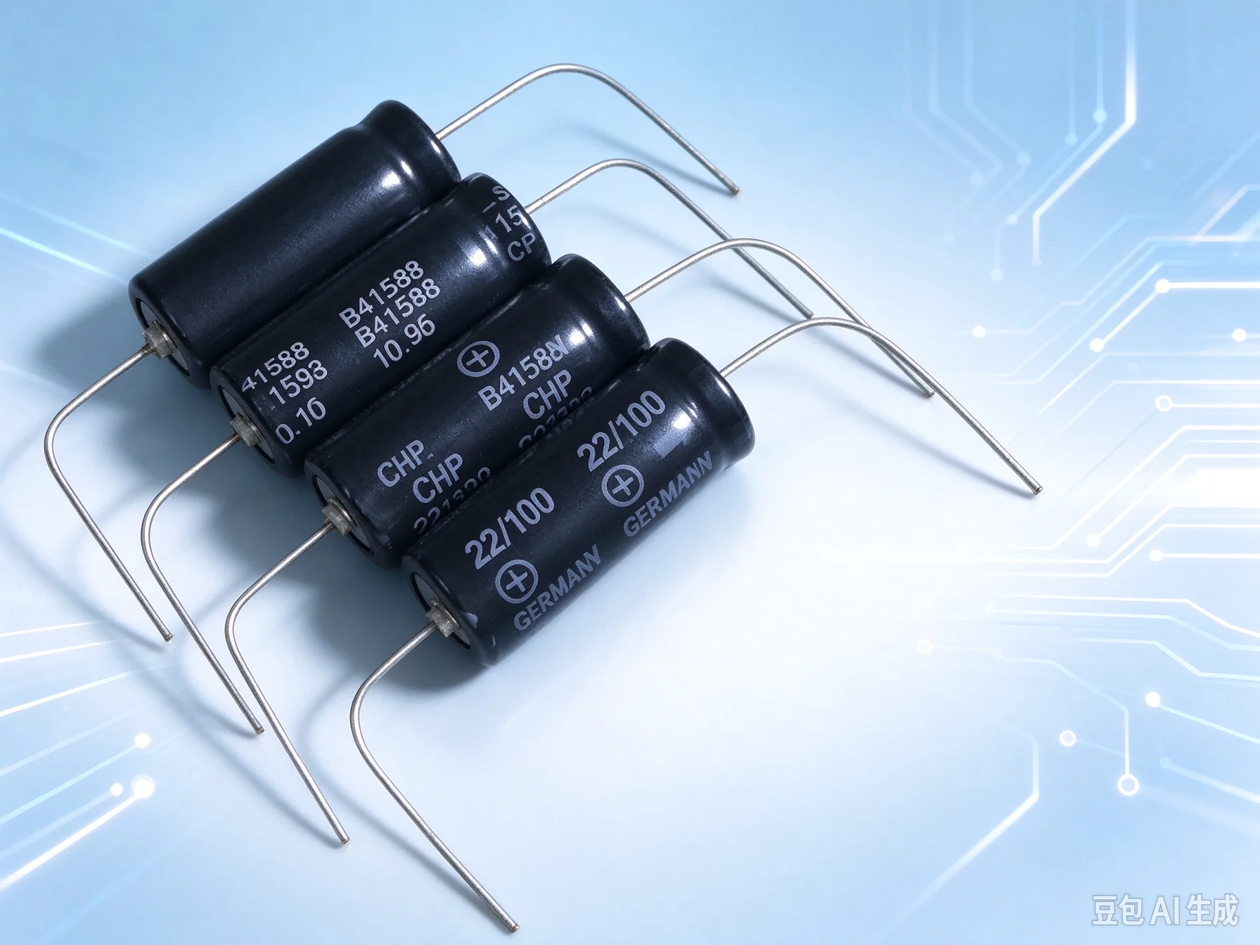 New for S+M SIEMENS B41588 22UF 100V HiFi Cathode Capacitor  50pcs