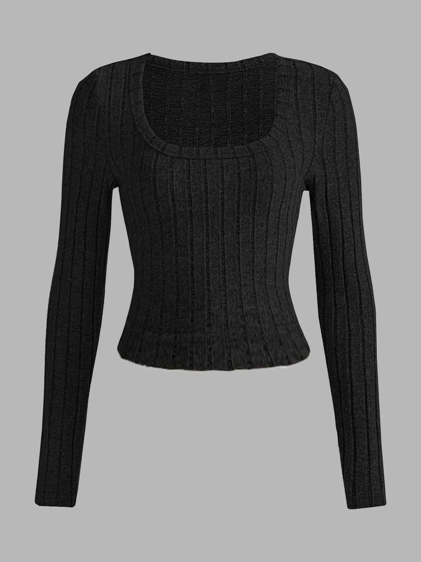 Een nieuwe set driedelige dames-T-shirts met lange mouwen die modieus, veelzijdig en warm zijn voor dames