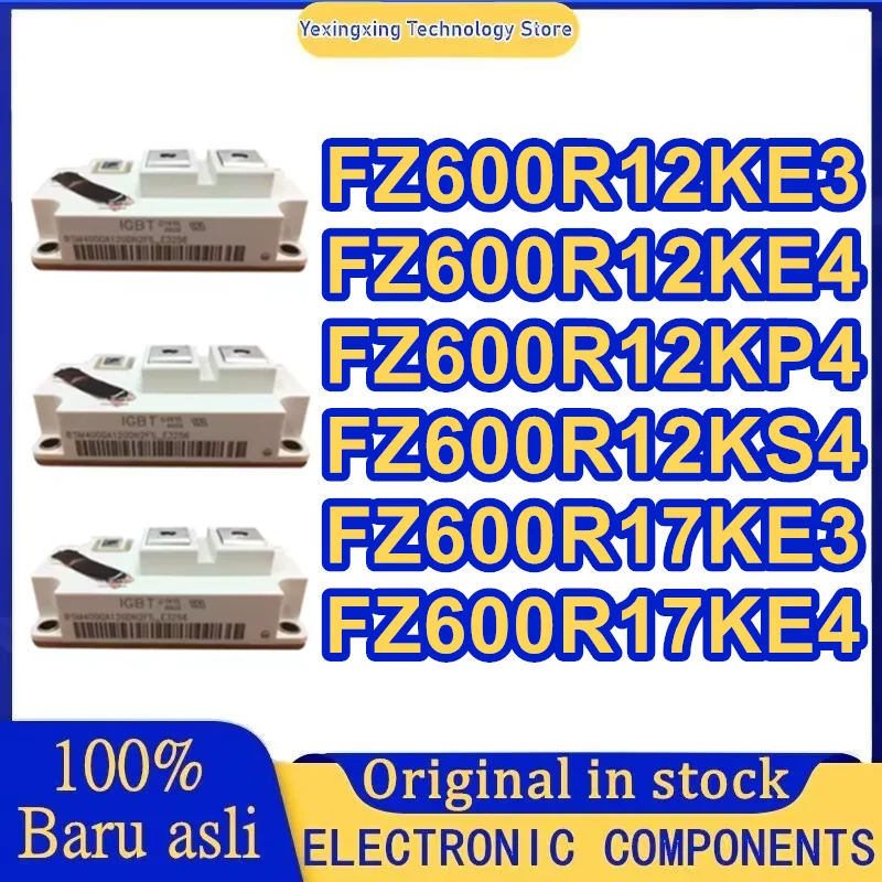 FZ600R12KE3 FZ600R12KS4 FZ600R17KE3 FZ600R12KP4 FZ600R17KE4 FZ600R12KE4 IGBT Power Module