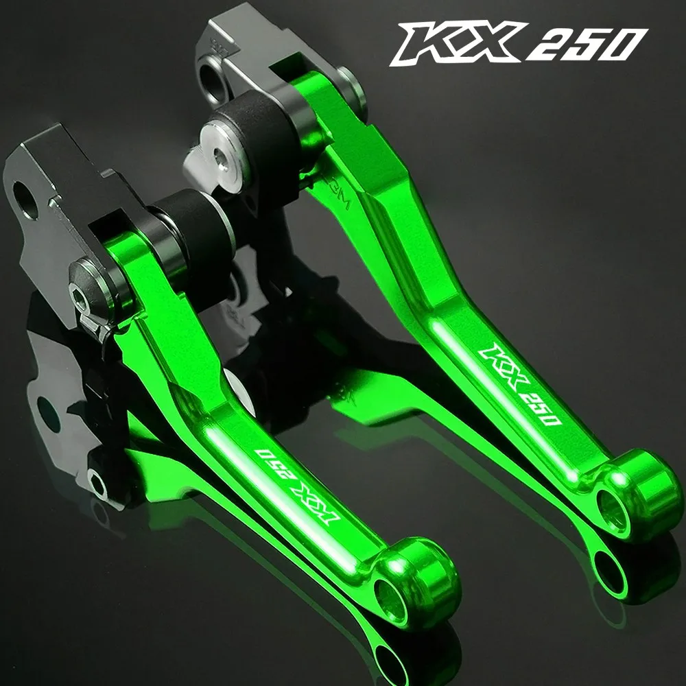 

FOR Kawasaki KX250 KX 250 2005 2006 2007 2008 Pivot Motorcycle Accessories Handle Brake Clutch Lever CNC dirt bike Brakes Levers