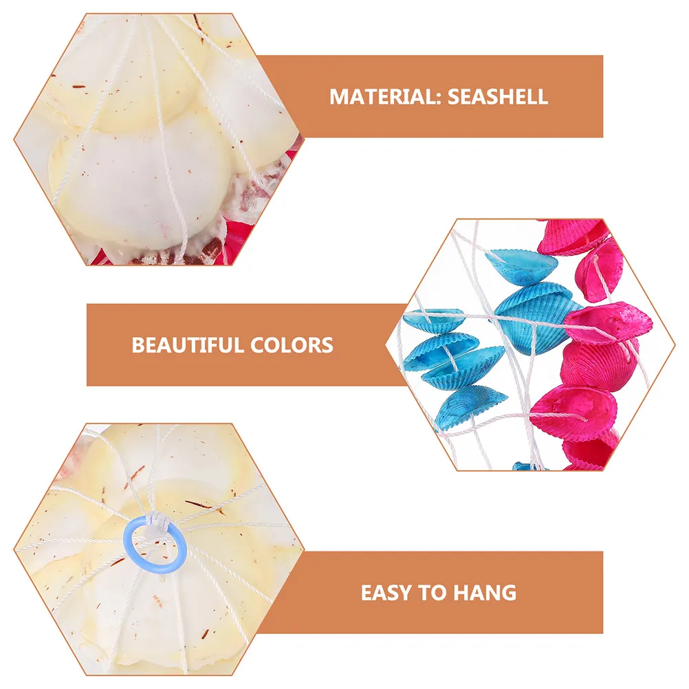 

Shell Wind Chime Decorative Chimes for outside Hanging Commemorate Unique Outdoor Bell