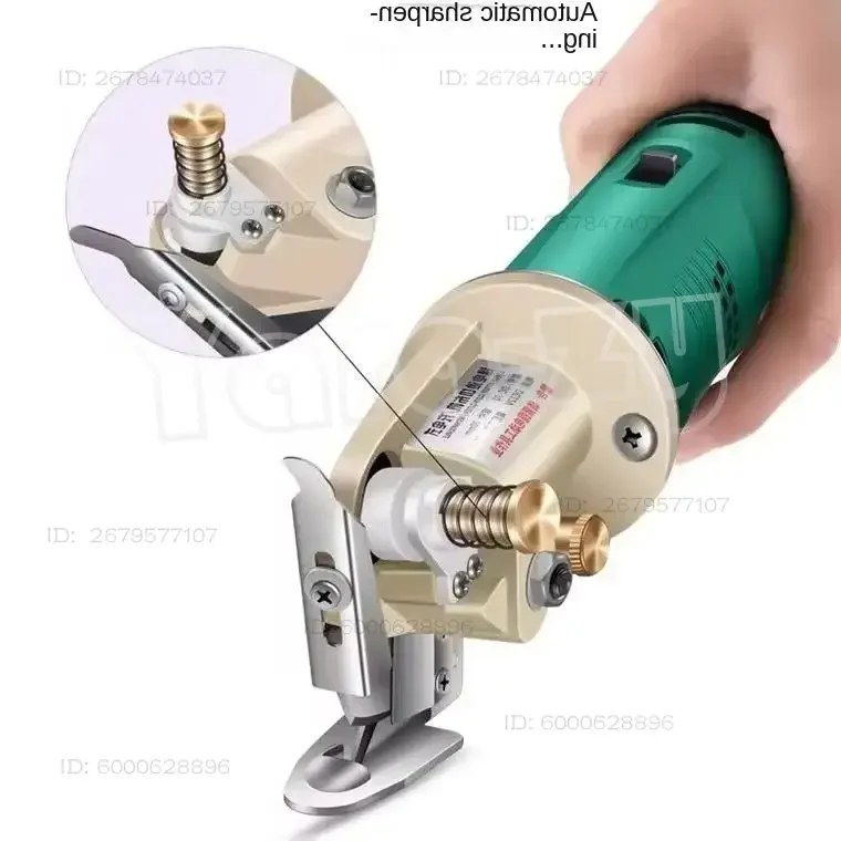 081 Promotion Surprise Rechargeable Portable Sewing Cutter Scissors Tube Fabric Cutter Electric Scissors Fabric Trimming