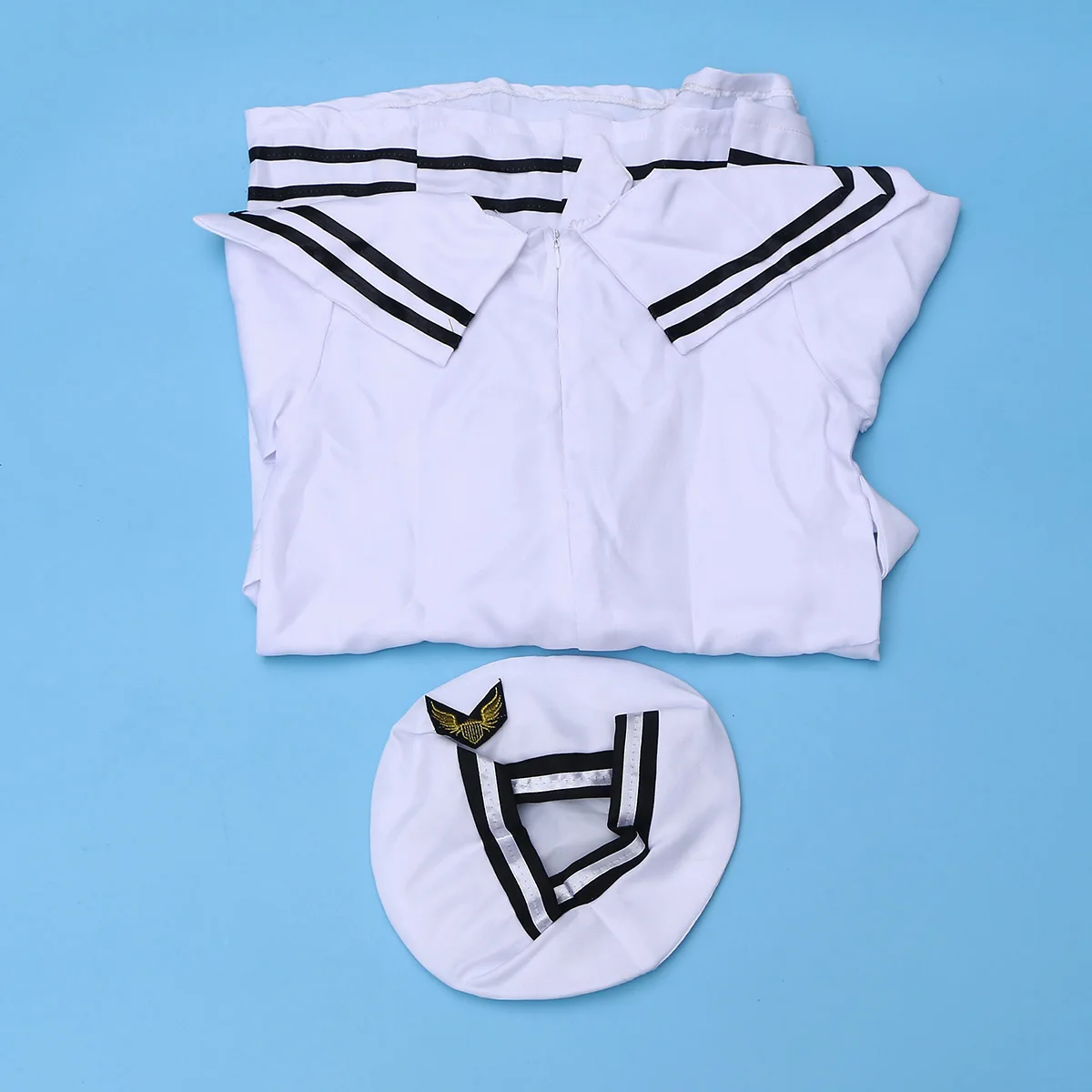

White Navy Girl Costumes Sailor Outfits Marine Clothes Child Marine Navy Costume Fashion Schoolwear Photography Gifts