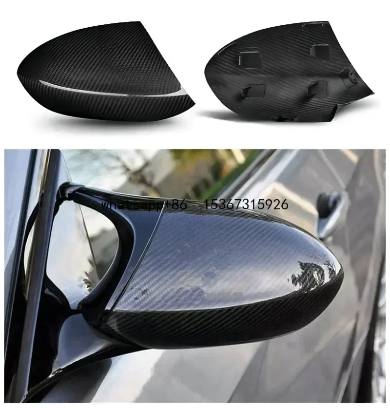 carbon fiber for bmw e92 m3 side mirror cover For bmw e90 accessories