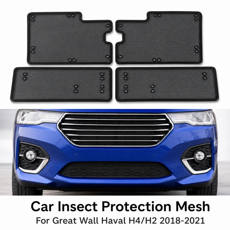 Car Insect Protection Mesh for For Great Wall Haval H4/H2 2018-2021, Radiator Guard, Dustproof Condenser Cover, Auto Parts