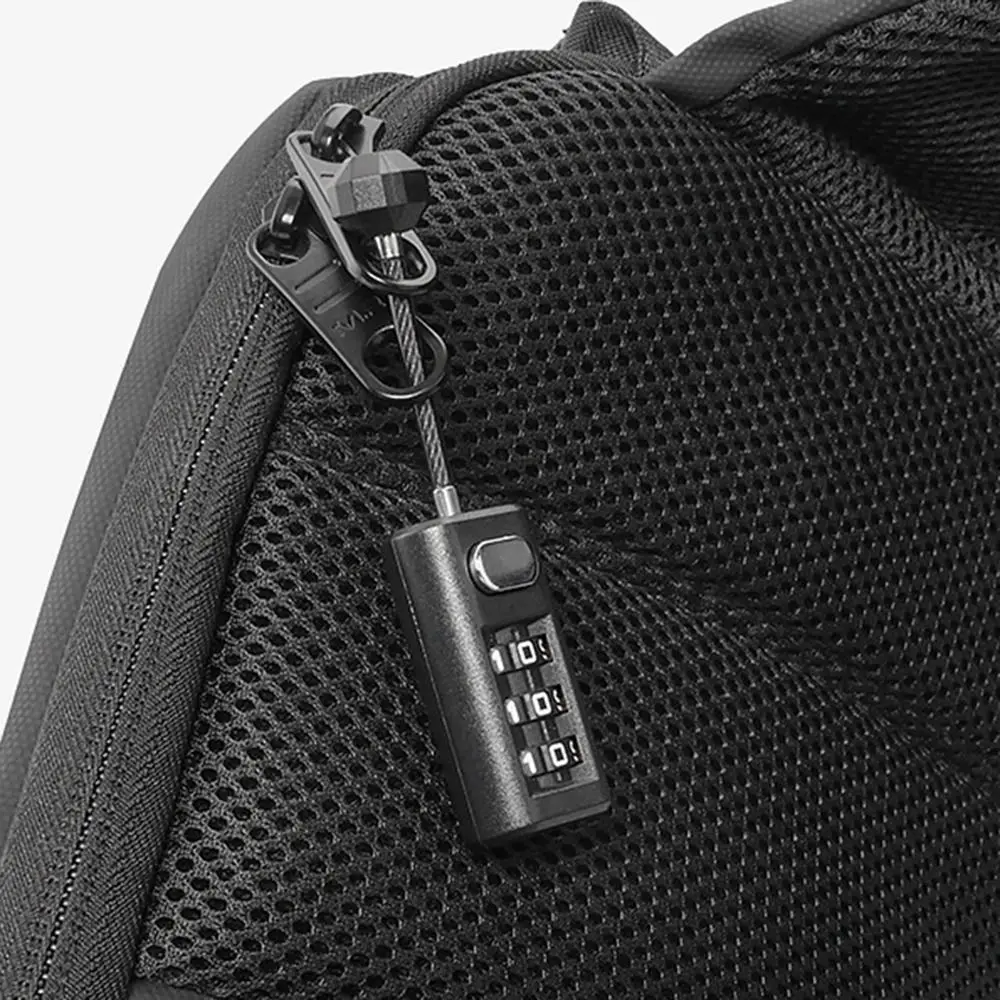 Mini Combination Lock Travel Dormitory Cabinet  Lock Luggage Padlock 3 Digit Password Lock Backpack Zipper Lock