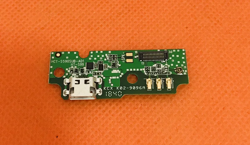 Original USB Plug Charge Board for HOMTOM S99, MTK6750T Octa Core, Free Shipping