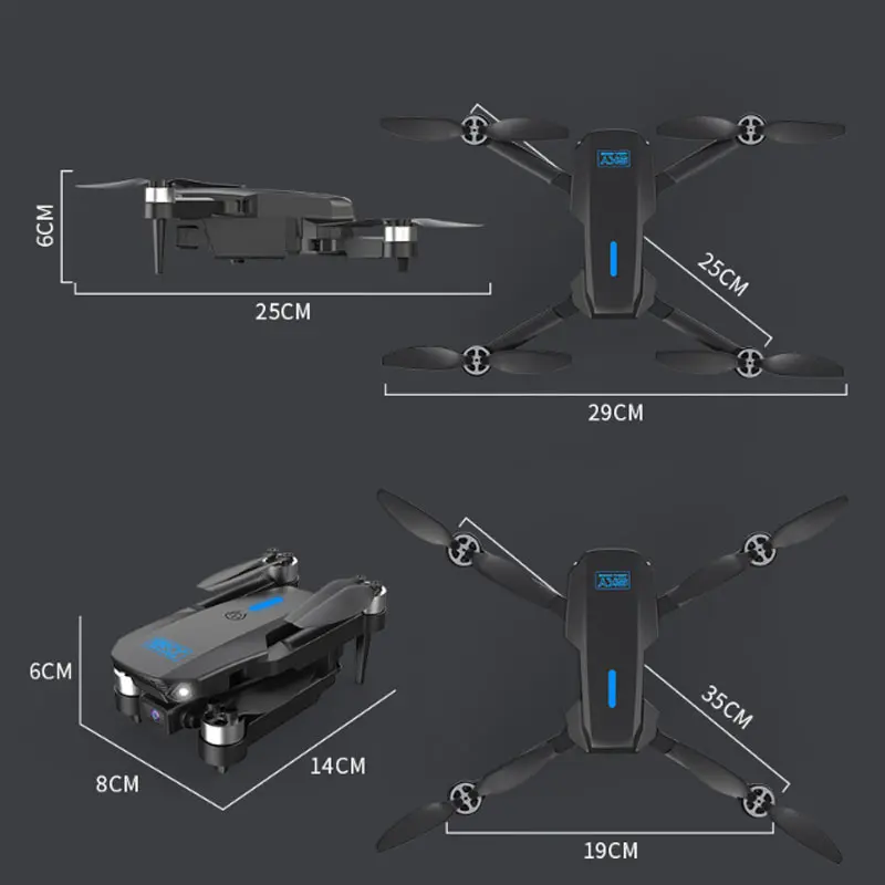 E88 Max Pro Mini Drone 4k Dual Camera Fpv Drone Borstelloze Motor Optische Stroom Afstandsbediening Quadcopter Kinderen speelgoed Geschenken