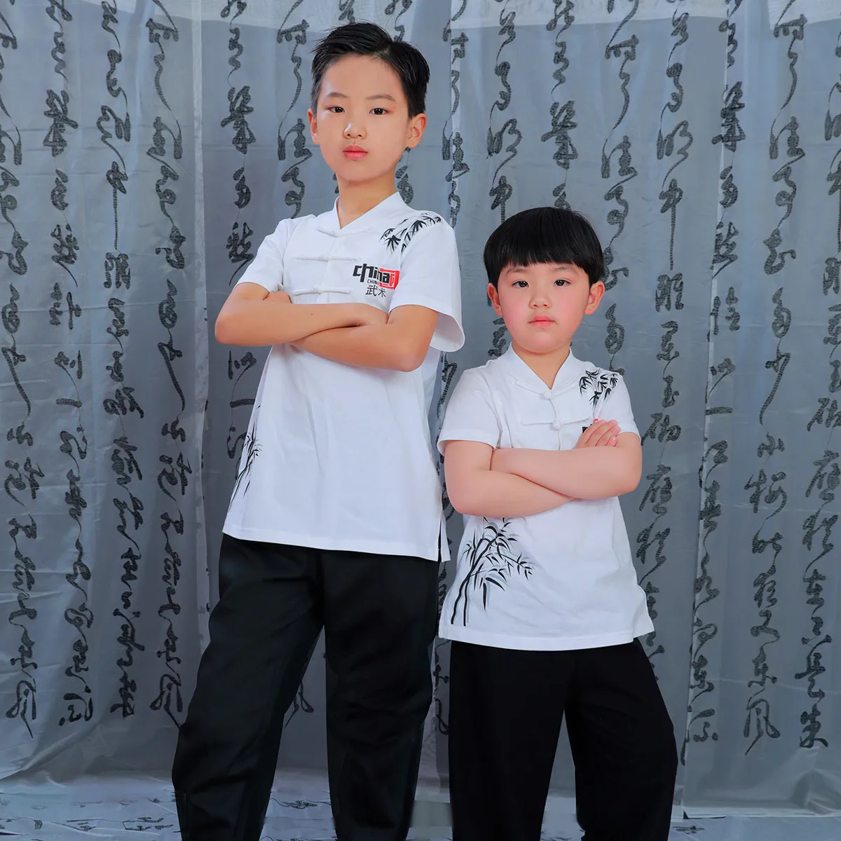 Summer Professional Kids Wushu Uniform Set Children Kung Fu Training Performance Competition Clothing