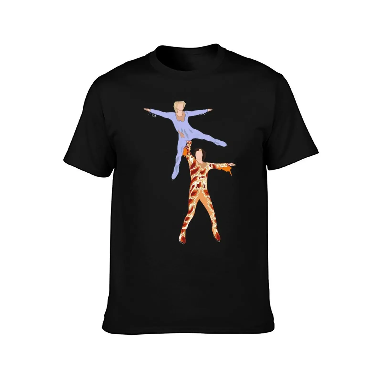 Blades of glory T-Shirt All Match Print Short Sleeve Top T-Shirt