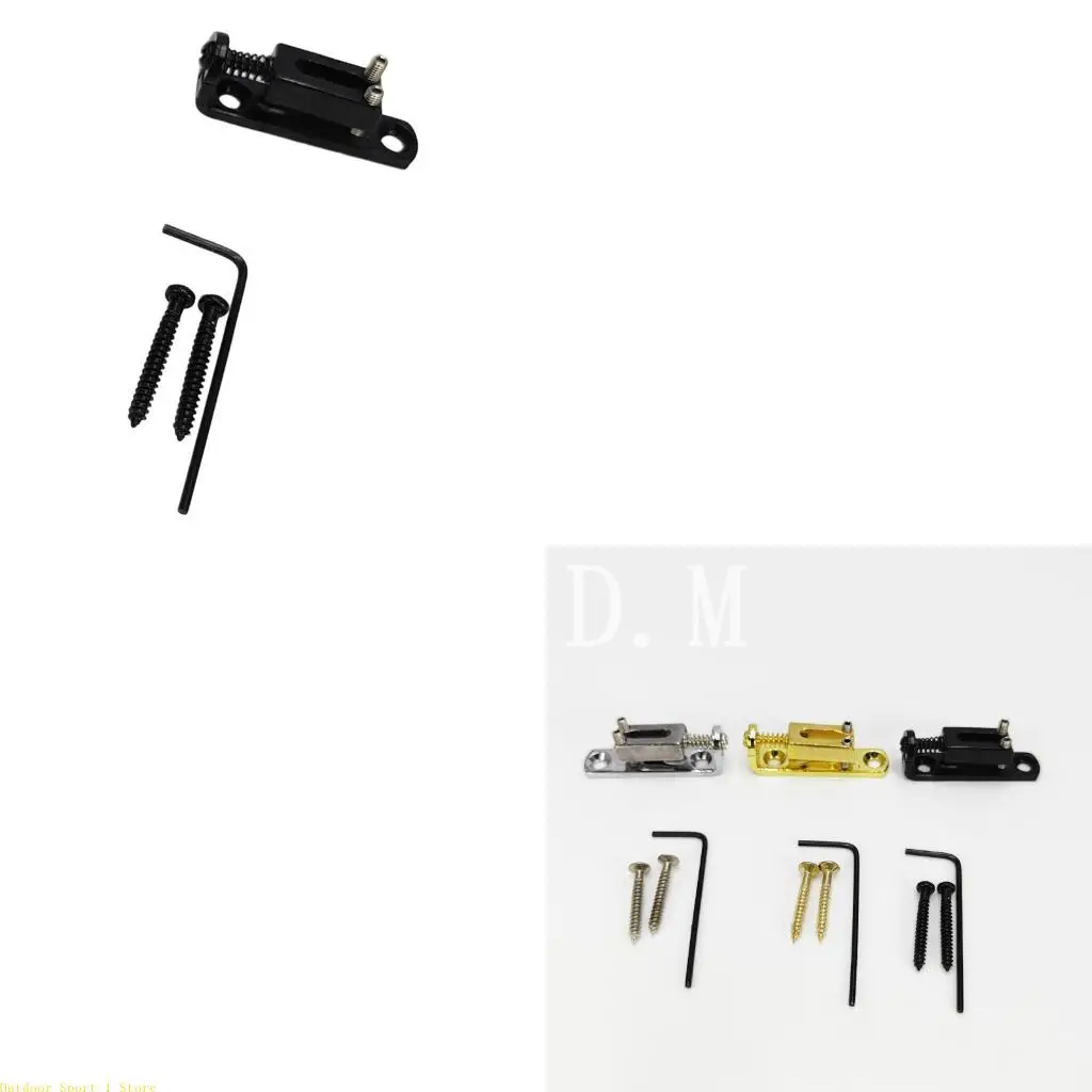 A0KA Metal Constructed Electric Guitar Bridge Offering Stable Durability and Enhancing Sound Transmission Suitable for Guitars