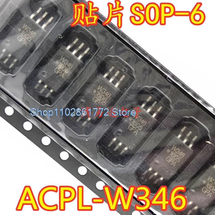 

(20 шт./партия) Φ W346 ACPL-W346-500E SOP-6