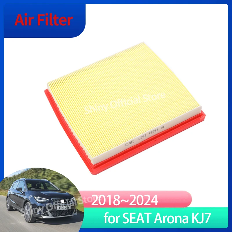 Air Filter For SEAT Arona KJ7 2018 2019 2020 2021 2022 2023 2024 04E129620A Intake Engine Grid Auto Gadgets Tools Prevent Dust