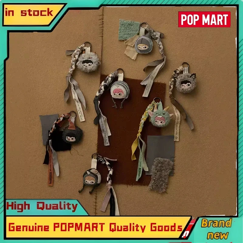 

New POPMART Hirono Man Walker Series Felt Ornament Blind Box Collectible Mystery Boxes Hippershanging Ornament Doll Gifts