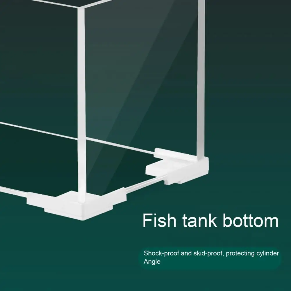 Fish Tank Corner Guards Protect Edges Prevent Collisions Slippage Secure Stand Plastic Aquarium Glass Angle Cover For Small Tank