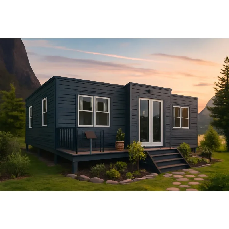 YG Customized Factory Direct 20ft Expandable Container House Prefab Tiny Home 2 Bedroom Fully Equipped Bathroom Kitchen Mobile M