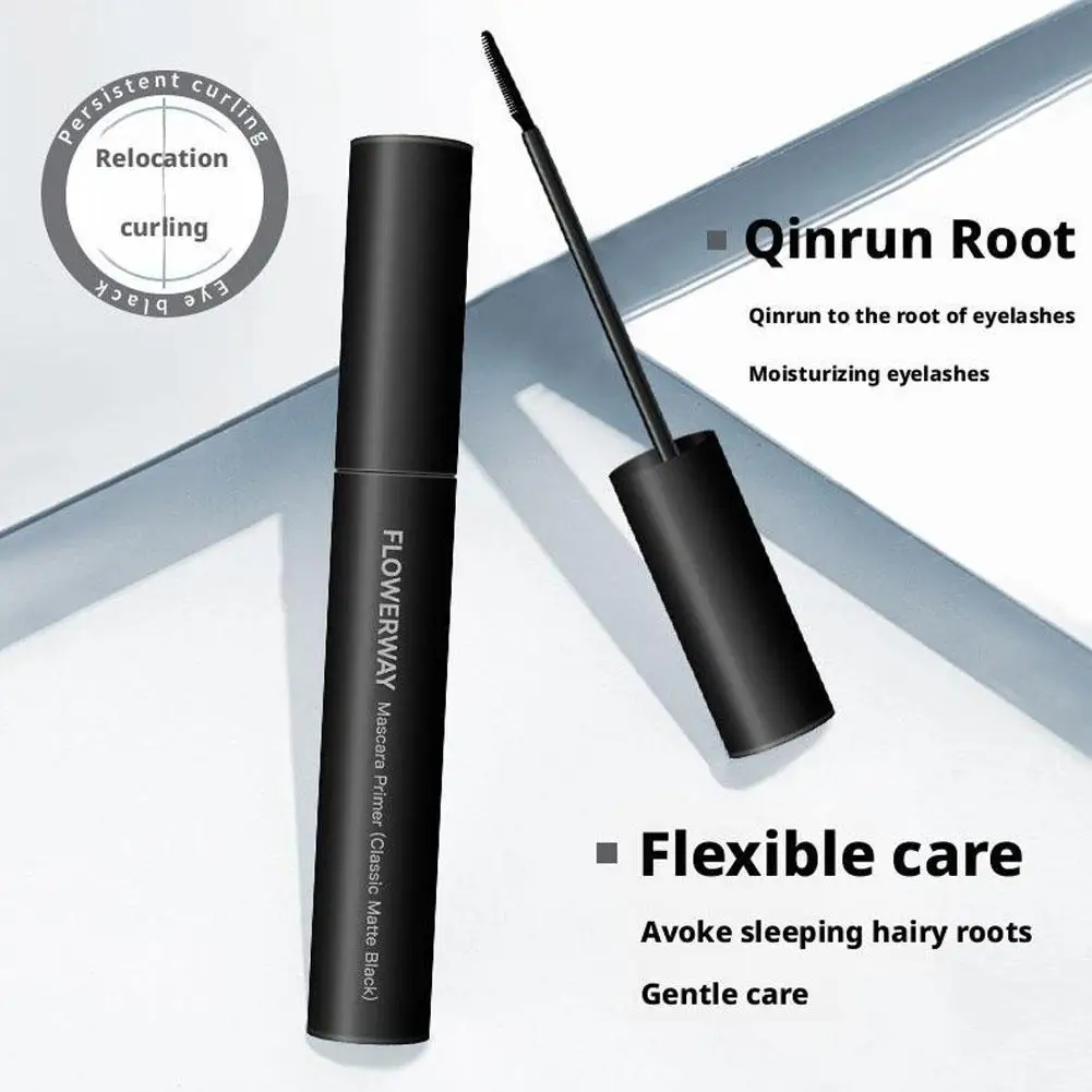 Eyelash Primer Volumizing & Lengthening Mascara Base Waterproof Smudge-Proof For Curly Long-Lasting Lashes, Clump-Free