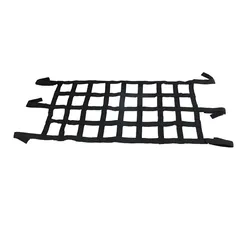 Roof Rear Cargo Luggage Mesh Storage Net Holder Hammock for Wrangler Heavy Duty Cargo Net Cover Universal Car Cargo Net
