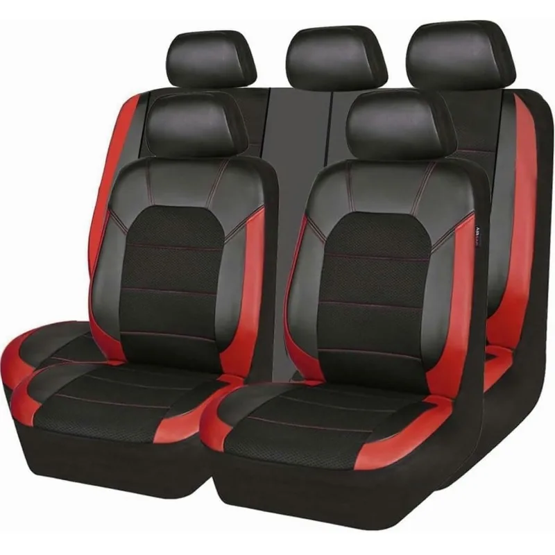 

Car seat set, universal size leather sandwich, five seats