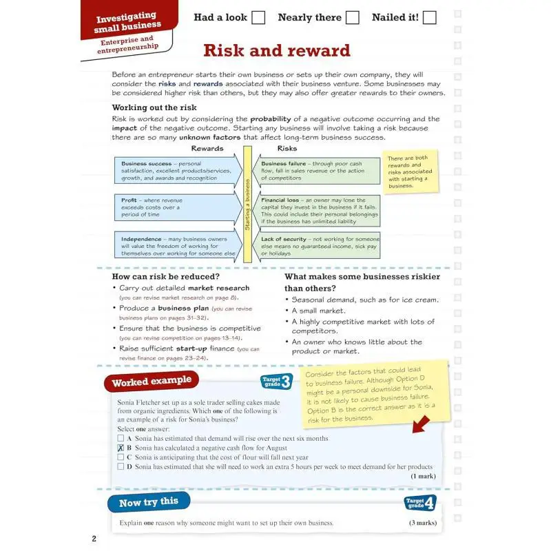 دليل مراجعة Pearson Edexcel GCSE Business Revision بما في ذلك مراجعة المراجعة عبر الإنترنت والمسابقات للامتحانات 2025 و2026 9781292190716 #4