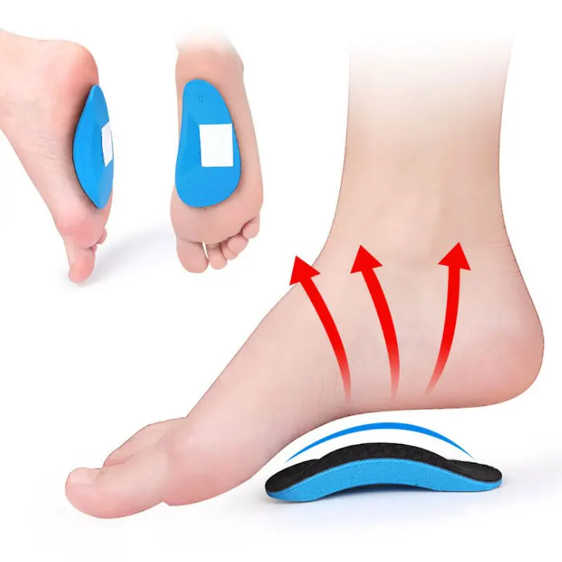 1 Pair Insole Orthotic Professional Arch Support Insole Flat Foot Flatfoot Corrector